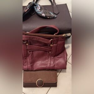 Handbags and wallet bundle